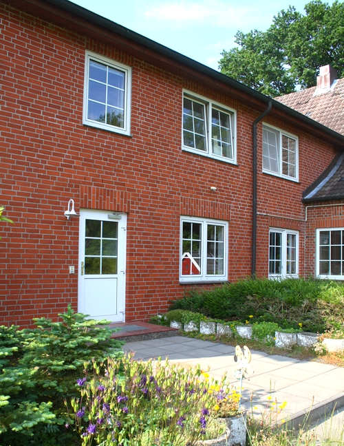 Eingang zur Ferienwohnung im EG
