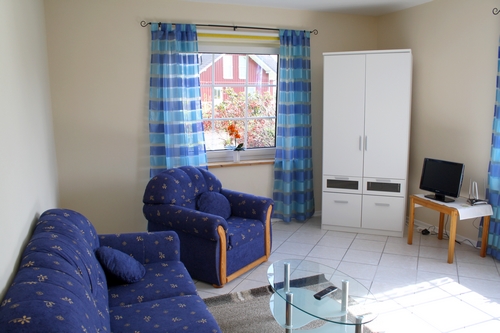 Wohnzimmer in unserer Ferienwohnung